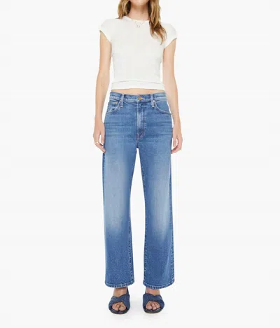 Mother The Dodger Ankle Jeans In Knick Knack Paddy Whack In Blue