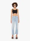 Mother The Dodger Ankle Meet Me At The Metro Jeans In Blue