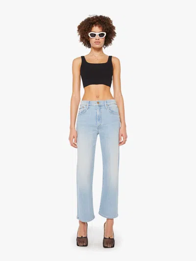 Mother The Dodger Ankle Meet Me At The Metro Jeans In Blue