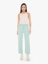 Mother Dodger Ankle Jeans In Neptune Green In Green