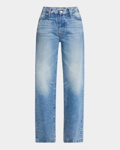 MOTHER THE DODGER BUTTON SNEAK JEANS