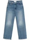 Mother The Dodger Denim Hem Jean Pants