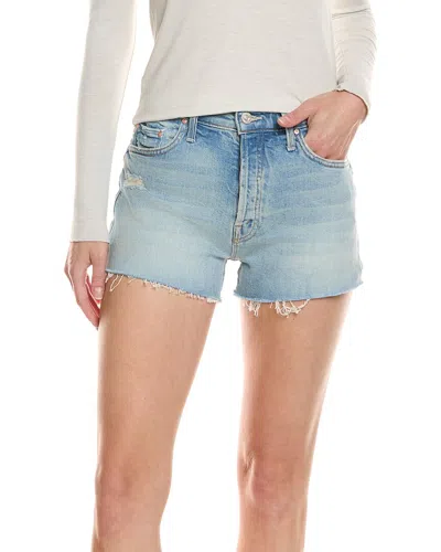 Mother The Dodger Denim Short In Blue