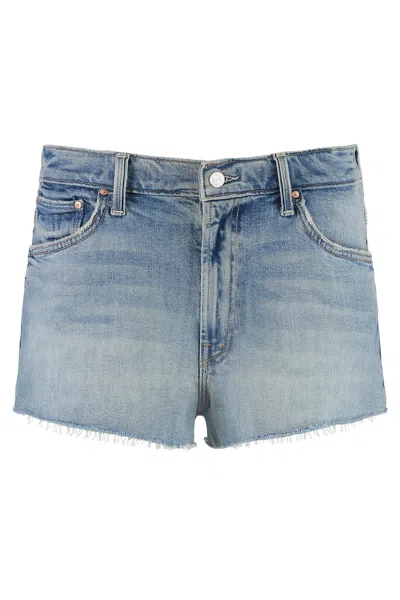 Mother The Dodger Denim Shorts
