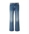 Mother Blue The Mid Rise Maven Sneaker Jeans In Blue