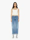 MOTHER THE DODGER FLOOD CUFF TOIL AND TROUBLE JEANS