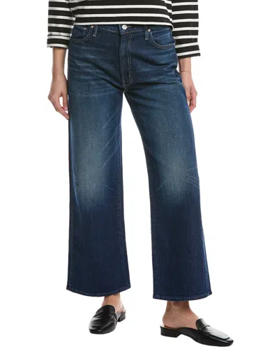 Mother The Dodger Flood Digital Underground Wide Leg Jean In Blue