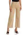 Mother The Dodger Flood High Rise Jeans In Dark Khaki In Dark Khaki