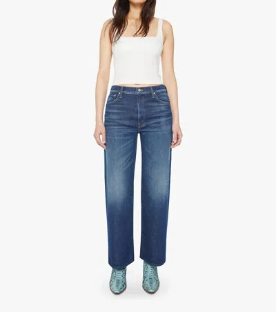 Mother The Dodger Flood Jeans In Digital Underground In Multi