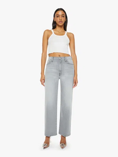 Mother The Dodger Flood Noted! Jeans In Grey