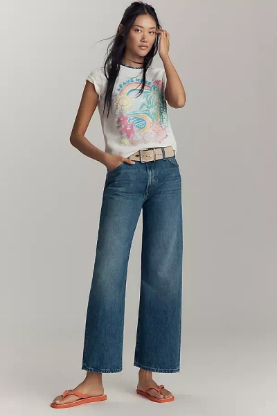 Mother The Dodger High-rise Straight-leg Ankle Jeans