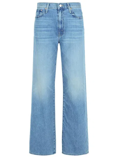 MOTHER MOTHER 'THE DODGER' LIGHT BLUE DENIM JEANS