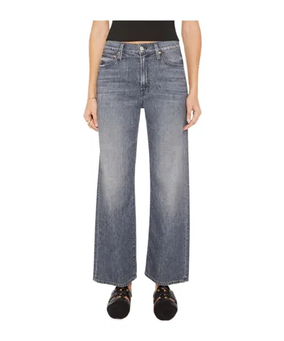 Mother The Dodger Low-rise Straight-leg Jeans In Grey