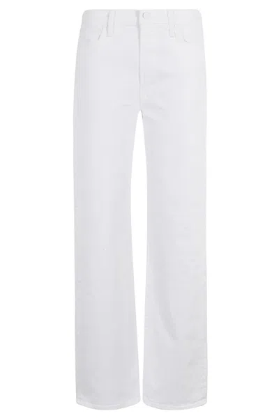 MOTHER MOTHER THE DODGER SNEAK HIGH-WAISTED STRAIGHT LEG JEANS