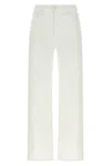 Mother Jeans The Dodger Sneak White