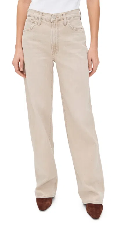 Mother The Dodger Sneak Jeans In Caramel