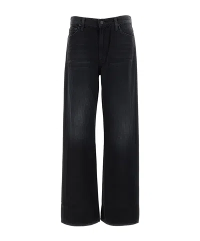 Mother The Dodger Sneak Jeans In Black