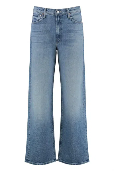Mother The Dodger Sneak Straight Leg Jeans