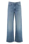 Mother The Dodger Sneak Straight Leg Jeans