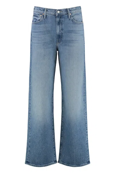 Mother The Dodger Sneak Straight Leg Jeans