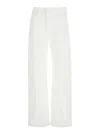 Mother Jeans The Dodger Sneak White In White