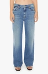 MOTHER THE LIL' DODGER SNEAK WIDE LEG JEANS