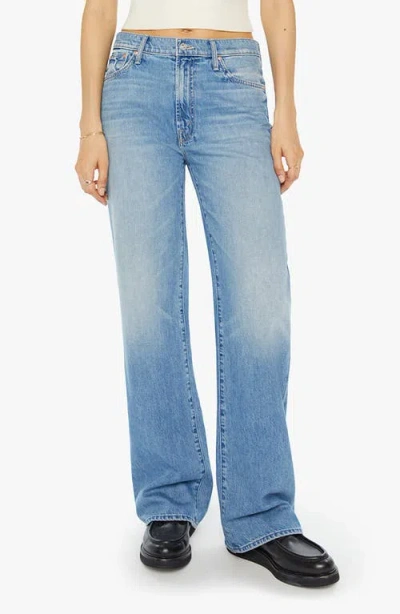 Mother The Dodger Sneak Strike A Pose Jeans In Tomorrow Never Knows