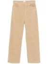 Mother The Dodger Ankle Tan Pants In Beige - Size 34 In Neutrals