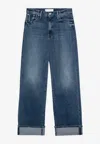 Mother Jeans In Light Blue