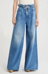 Mother The Doggie Bag Wide Leg Jeans