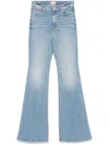 Mother The Doozy Flare Jeans In Blue