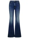 Mother The Doozy Jeans In Uncharted Waters In Blue