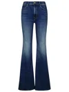 Mother The Doozy Jeans In Uncharted Waters In Blue