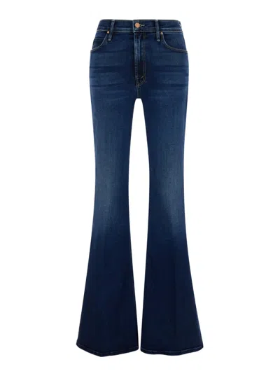 Mother The Doozy Jeans In Uncharted Waters In Blue