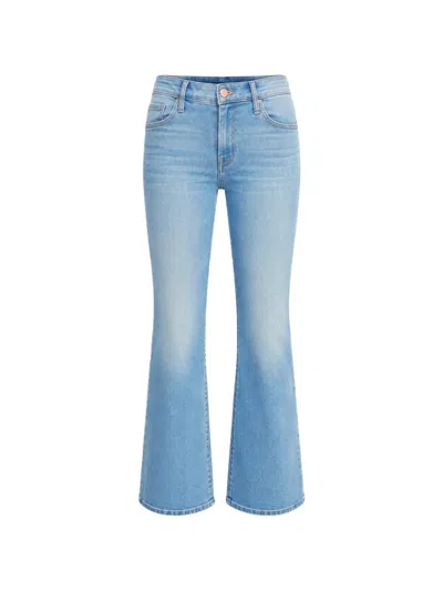 Mother The Doozy Flared-leg Jeans In Blue