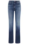 Mother The Doozy Fray Jeans In Blue