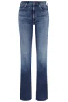 Mother The Doozy Fray Jeans In Blue