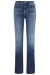 Mother The Doozy Fray Jeans In Blue