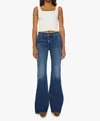Mother The Dodger Prep Ankle Yee Haw Wide Leg Jean In Multi