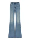 Mother Light Blue The Doozy Jeans In Light Blue