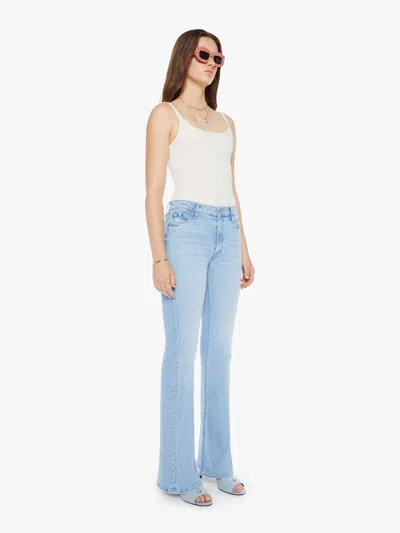 Mother The Doozy Let's Get It Together Jeans In Light Blue