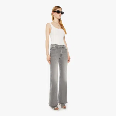 Mother The Doozy Sneak Fray Catch Me Outside Jeans In Animal Print