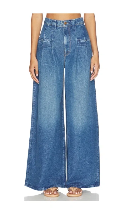 Mother The Double Prep Sugar Cone Skimp Jeans In Blue