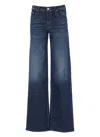 MOTHER THE DOWN LOW SPINNER HEEL JEANS