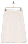 Mother The Down Low Spinner Midi Skirt In Act Natural
