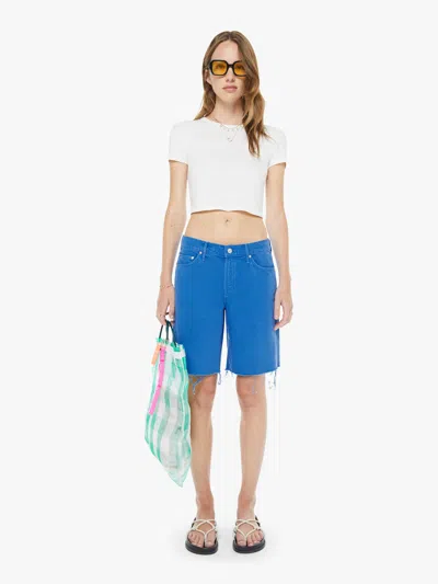 Mother The Down Low Undercover Shorts Daphne In Blue