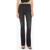Mother The Drama Bootcut Jeans In Black