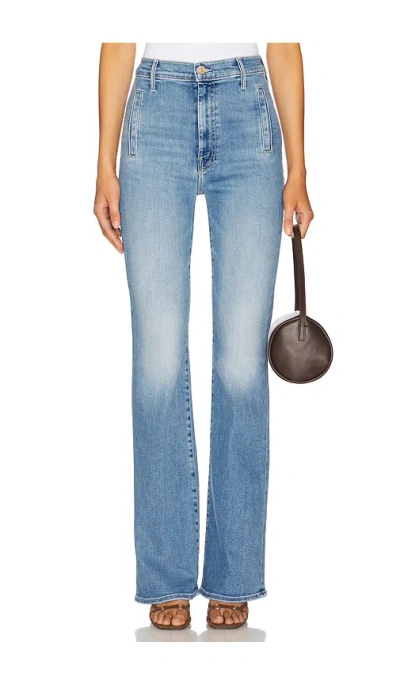 Mother The Drama Jeans In Blue