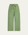 Mother The Drawn Half-pipe Ankle Pants In Sir Yes Sir Mineral Green