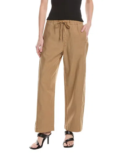Mother The Drawn Half-pipe Ankle Sir Yes Sir Chipmunk Pant In Brown